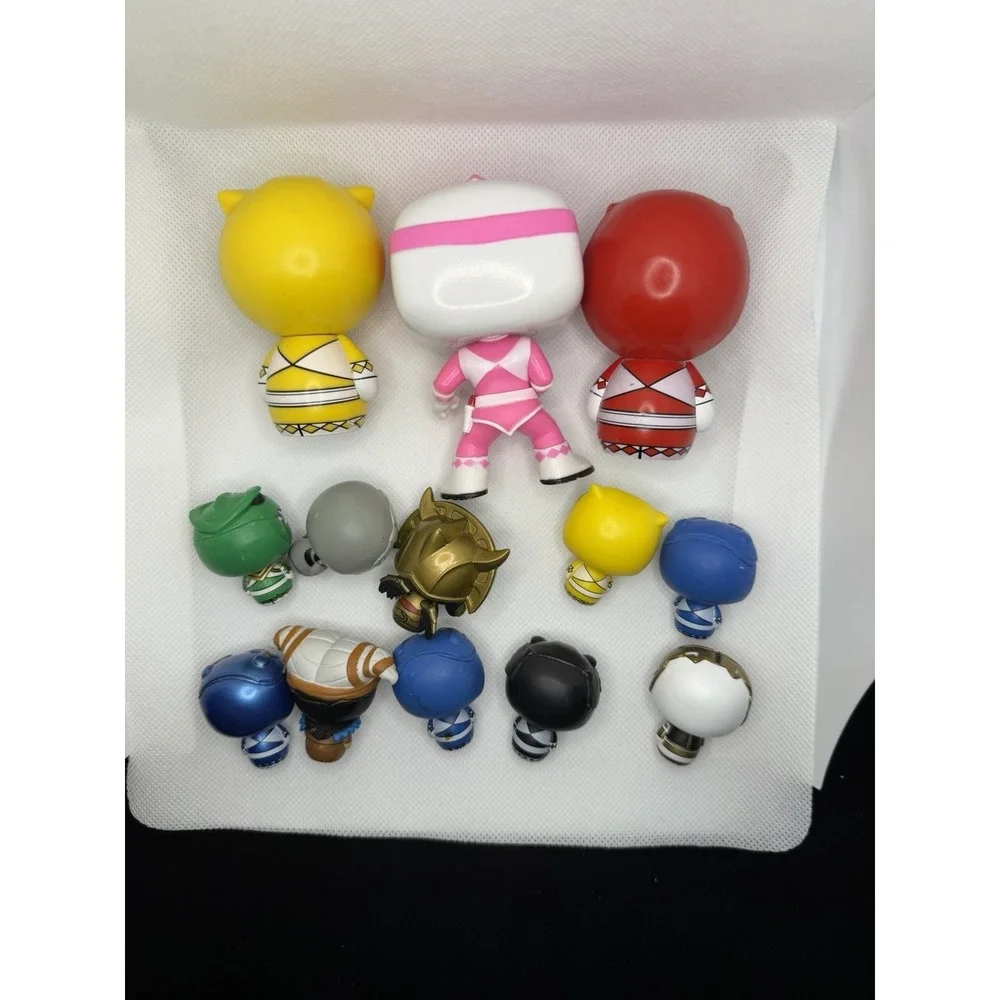 Funko Pint Size Heroes Mighty‎ Morphin Power Rangers Lot Of 12 And 3 Larger